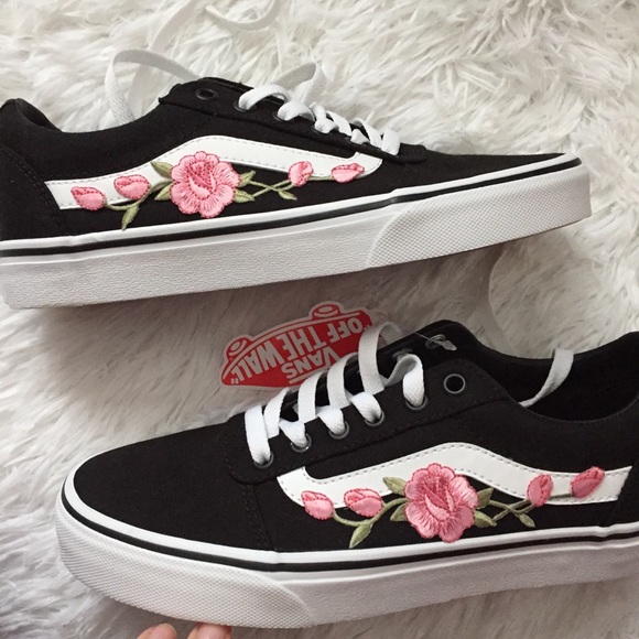 Pink Flower Vans - Picture 5 of 5